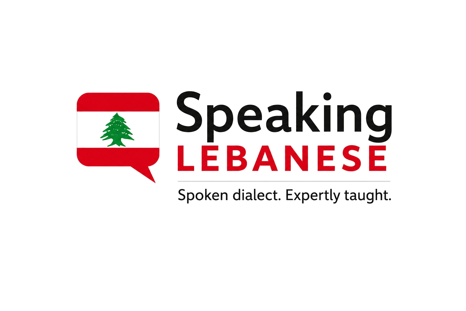 Speaking Lebanese — Spoken dialect. Expertly taught.